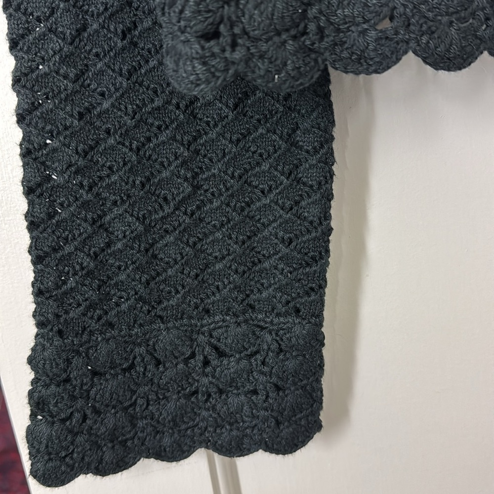 J.Crew Collection Crochet cropped cardigan sweater BS948 - Picture 9 of 12